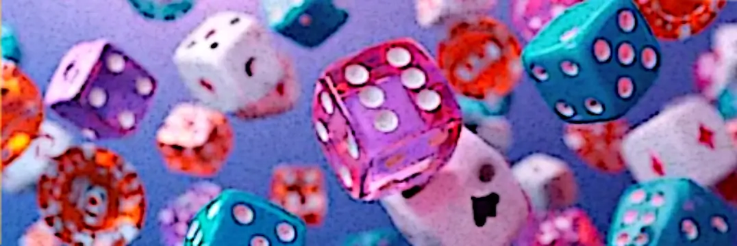 Abstract gaming illustration